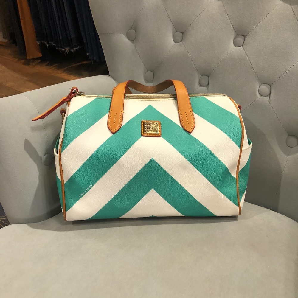Dooney and Bourke Medium Chevron Tote